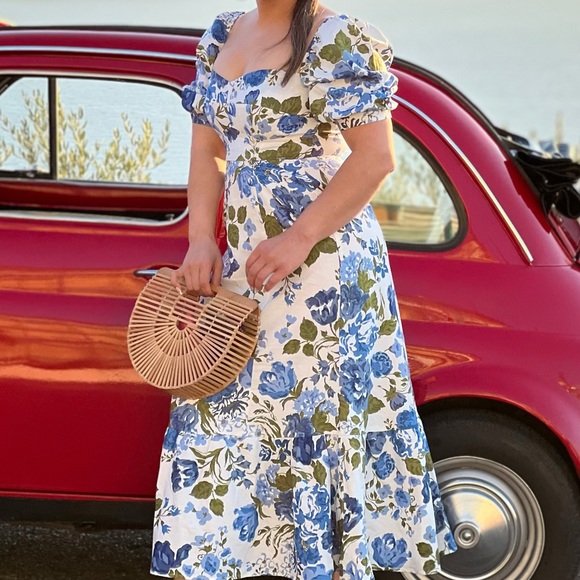 Reformation vintage set floral blue - Picture 4 of 5